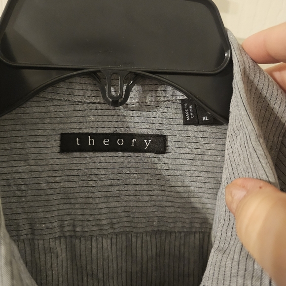 Theory Men's Button Down Shirt Size XL - Picture 2 of 5